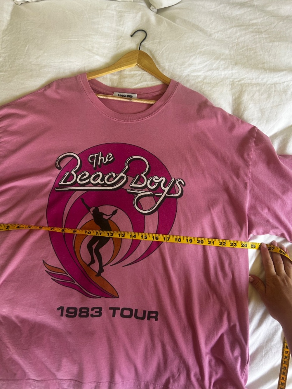 daydreamer 1983 beach boys oversized tee - Picture 4 of 9
